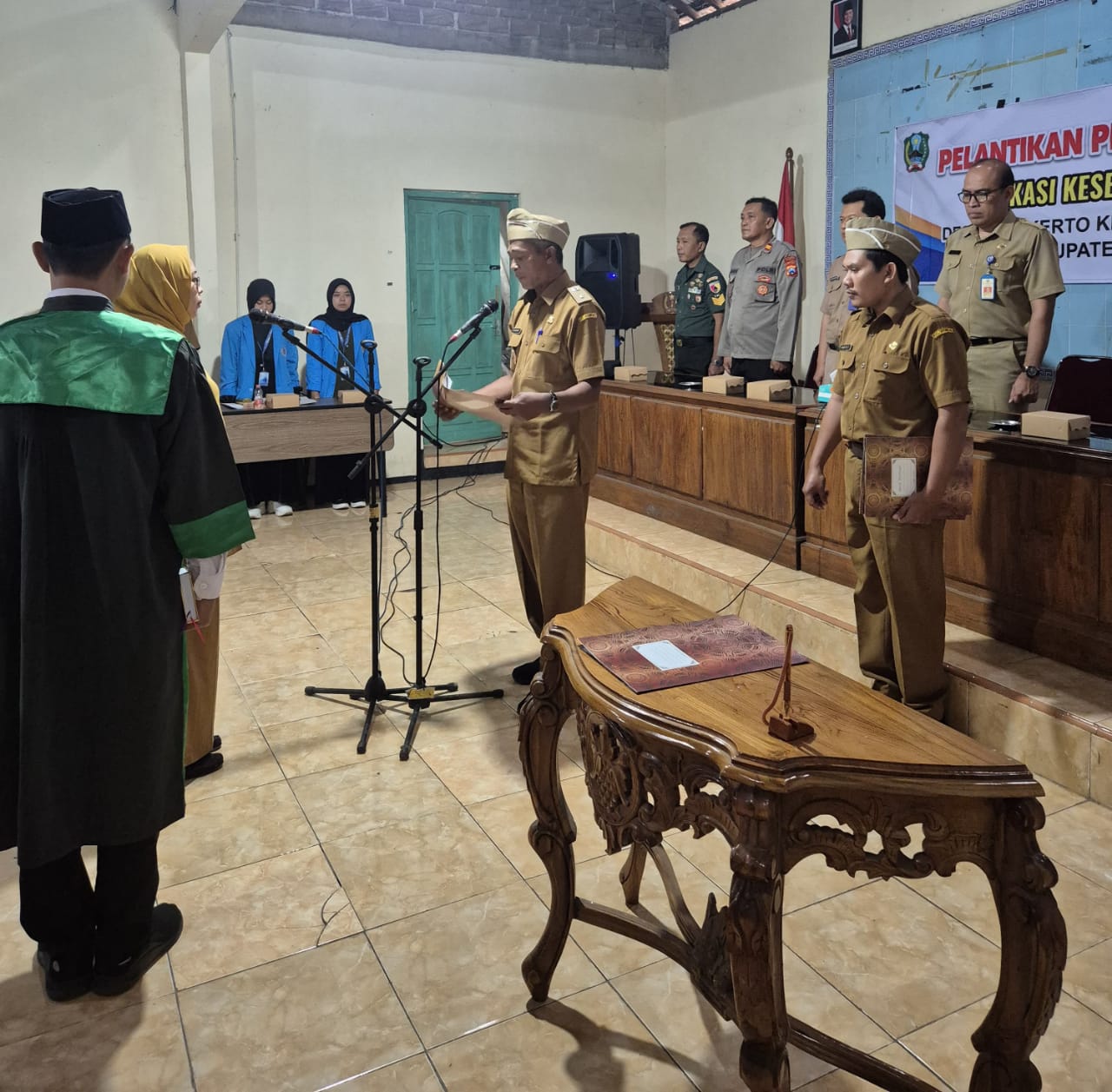 PELANTIKAN PERANGKAT DESA SIDOKERTO (KASI KESEJAHTERAAN)